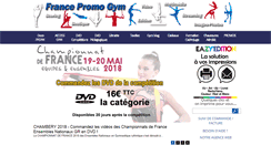 Desktop Screenshot of francepromogym.com